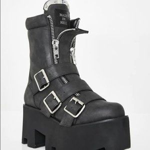 MADE IN HELL platform boots